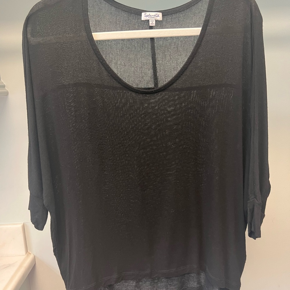 Black Splendid dolman tee XS